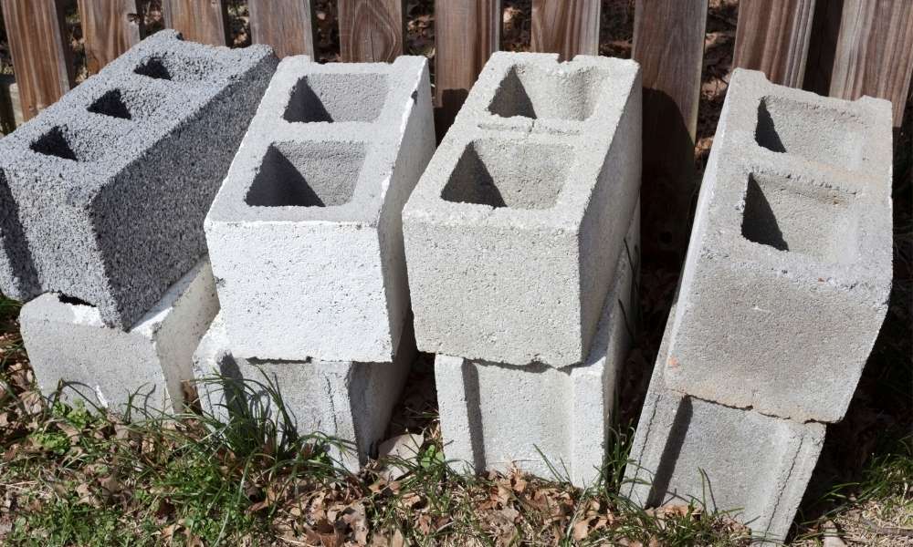Cinder blocks are strong is  a fire starter,