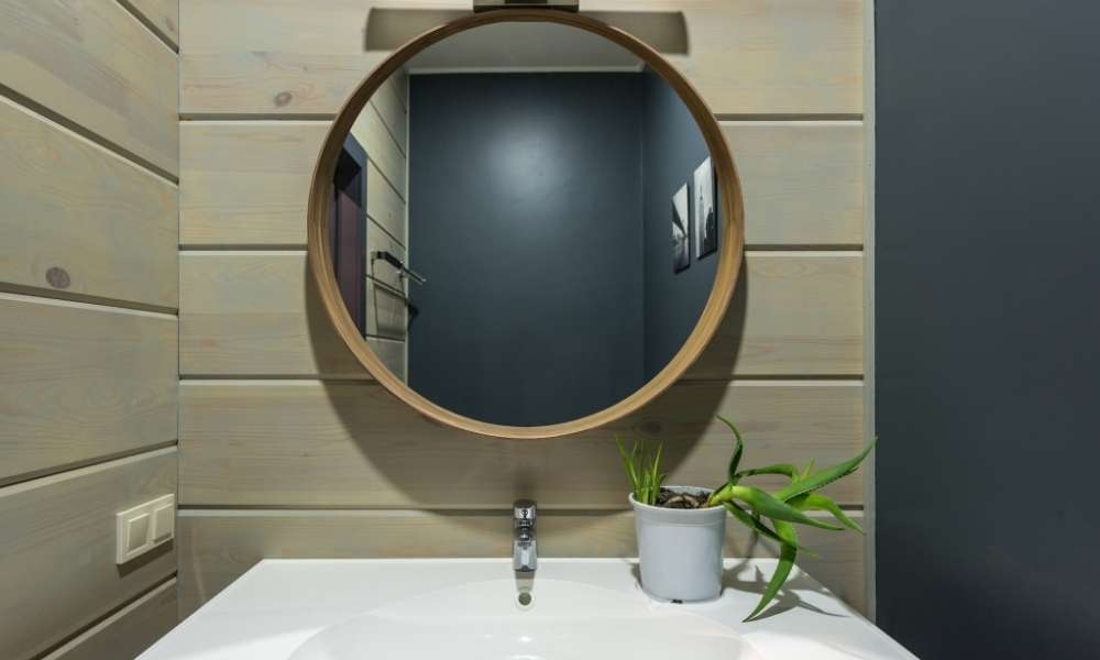 You can use any type of Bathroom mirror