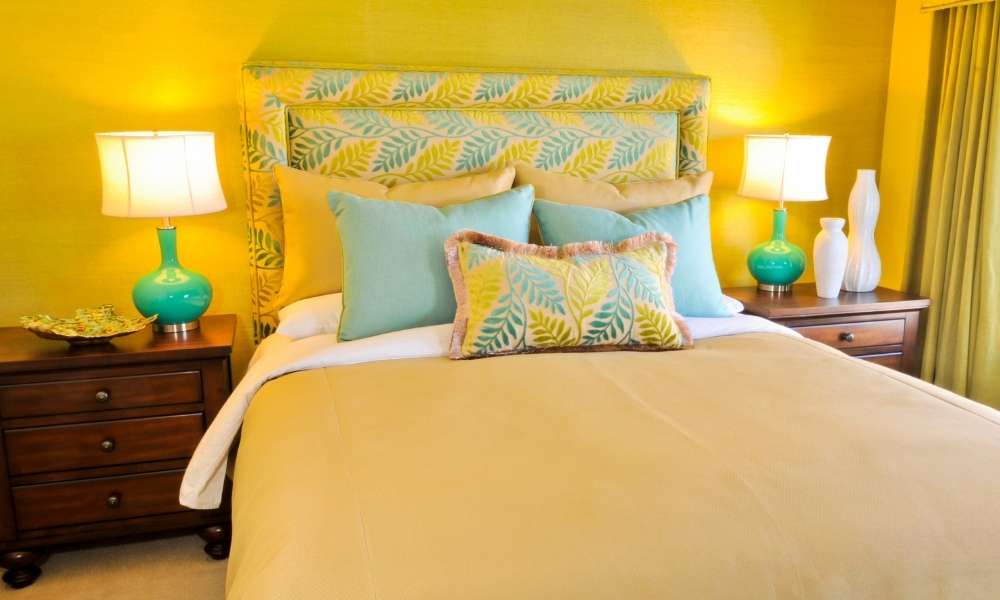 we better paint them with warm colors such as yellow Bedroom