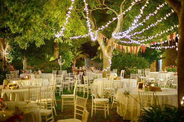 Garden Party Theme Outdoor Table