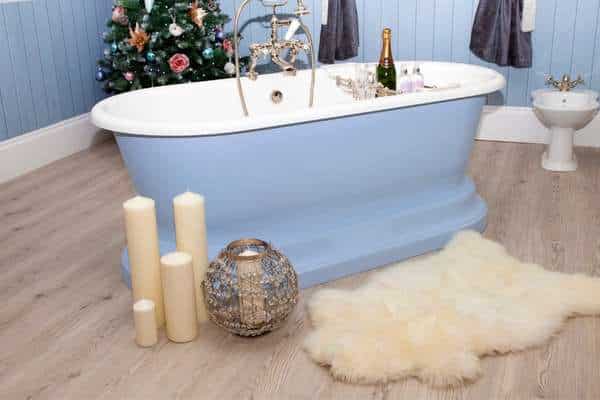 Eco-friendly design bathroom rugs