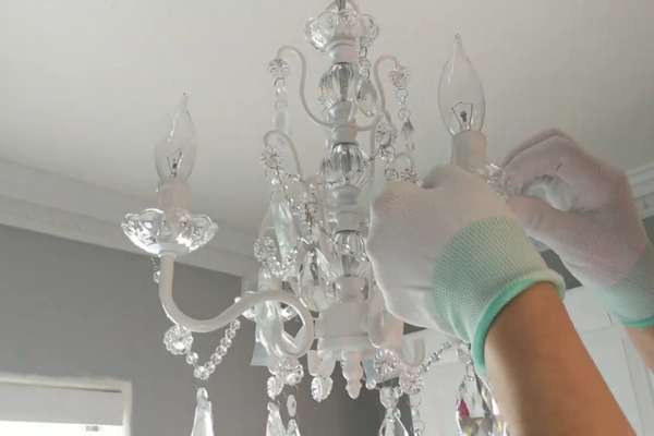 Prepare the New Chandelier