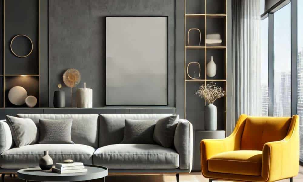 What Color Accent Chair Goes With Grey Sofa