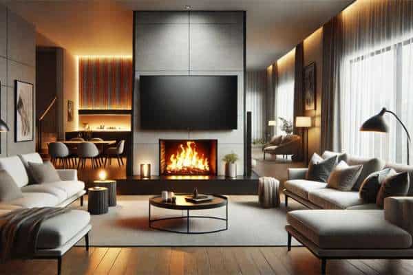 Choosing the Focal Point: Fireplace vs. TV