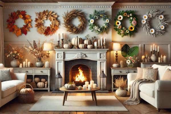 Incorporating Seasonal Decor to Keep the Fireplace Fresh Year-Round