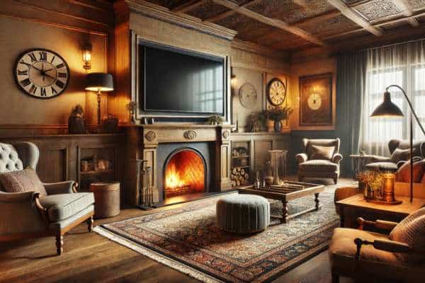 Integrating Technology While Maintaining Fireplace Charm