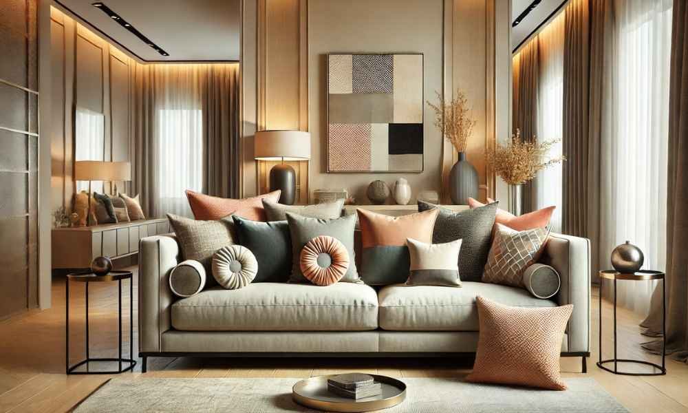 How To Arrange Pillows On A Sofa