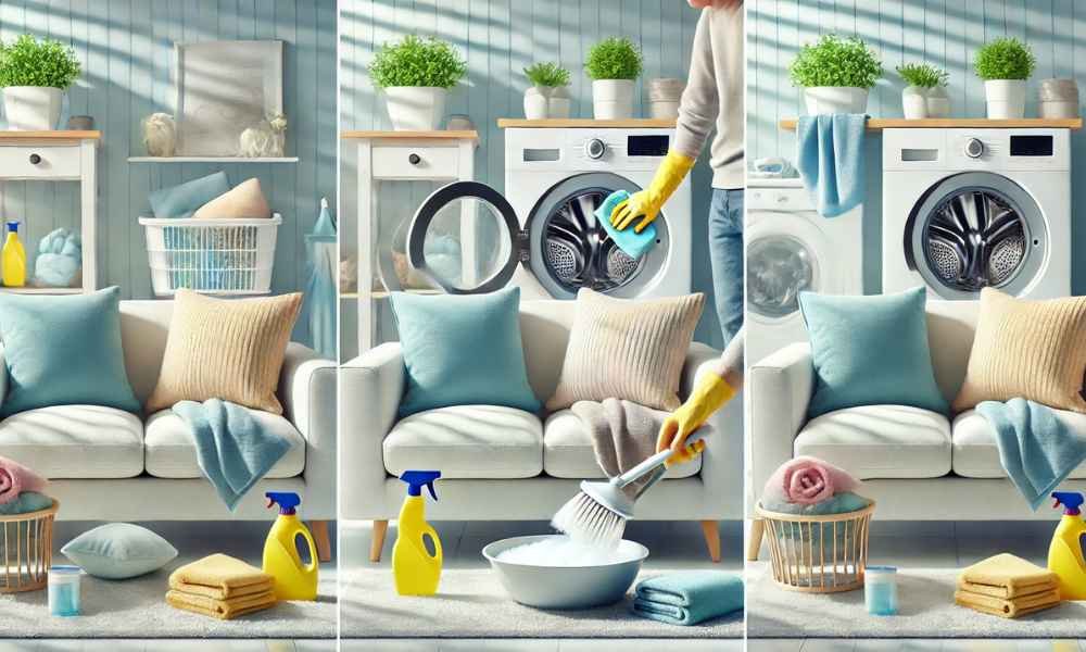 How To Clean A Sofa Pillow