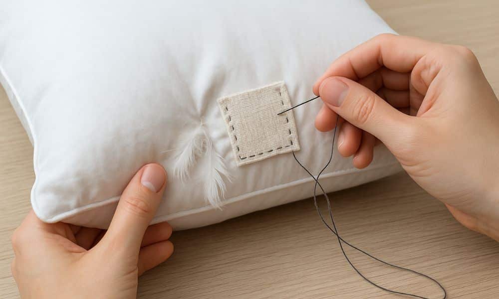 How To Stop Feathers From Coming Out Of Pillow