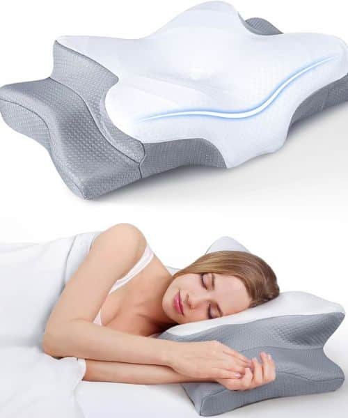 Ultra Pain Relief Cooling Pillow for Neck Support