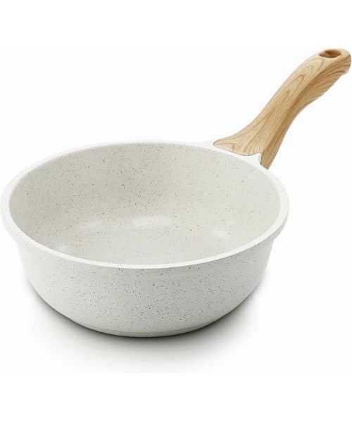 Best small fry pan for eggs SENSARTE Nonstick Ceramic Frying Pan Skillet – 8-Inch
