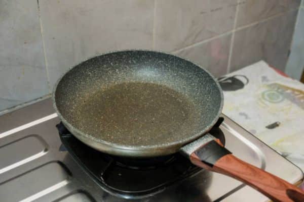 Step 3 — Preheat Your Non-Stick Pan