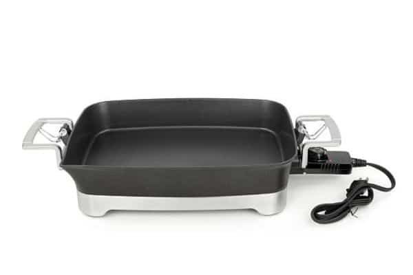 Unplug and Cool Down To Clean Electric Frying Pan