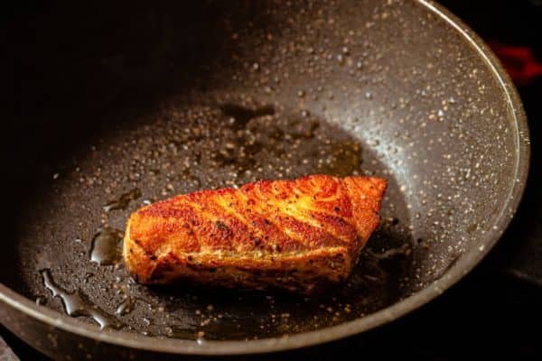 Bring swordfish to room temperature to Cook Swordfish in a Frying Pan