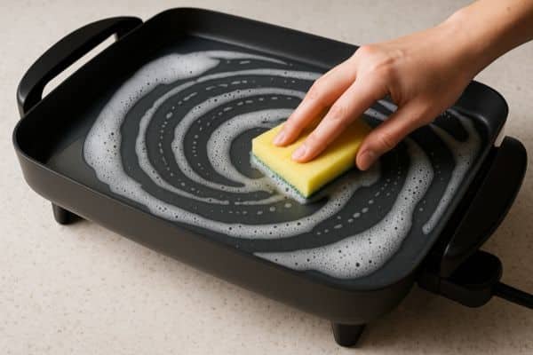 Wash the Cooking Surface