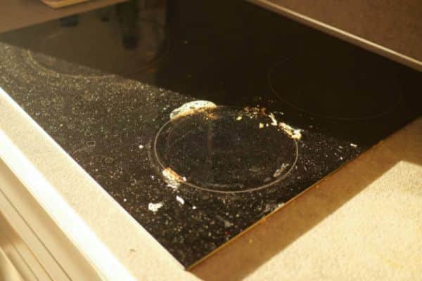 Safety First  Get Melted Plastic Off Glass Cooktop