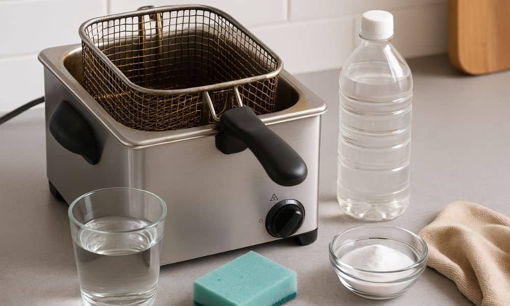 How To Clean A Deep Fryer With Vinegar