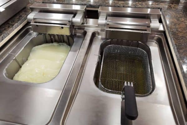 Let the Oil Cool to Filter Oil from a Deep Fryer