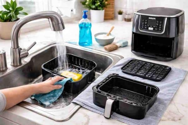 How To Clean Ninja Air Fryer (Daily Cleaning Method)