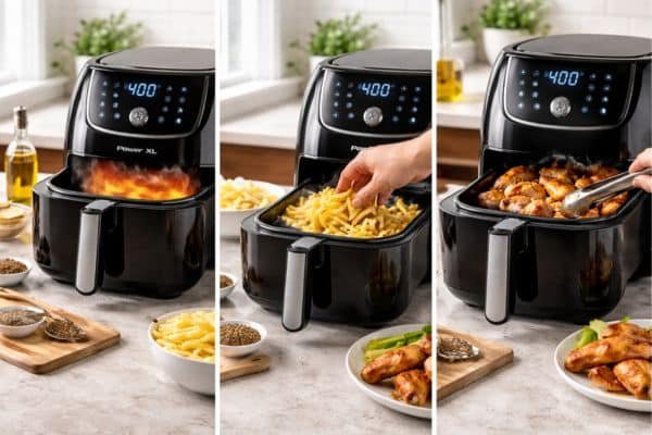Step-by-Step – Power XL Air Fryer How to Use With Preheating