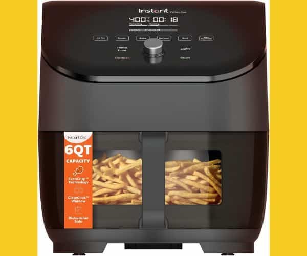 03. Instant Vortex Plus 6QT ClearCook Air Fryer Review