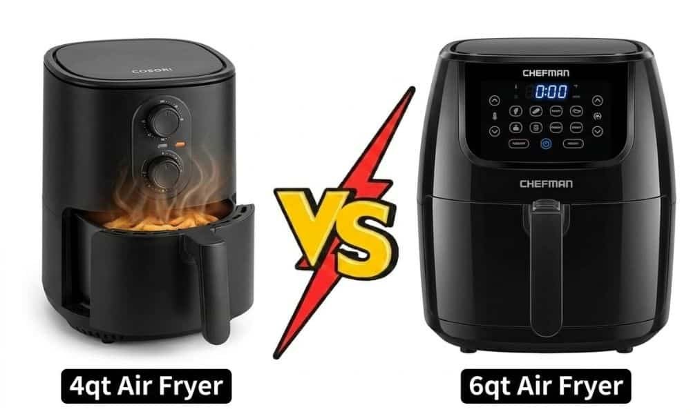 4qt Vs 6 Qt Air Fryer