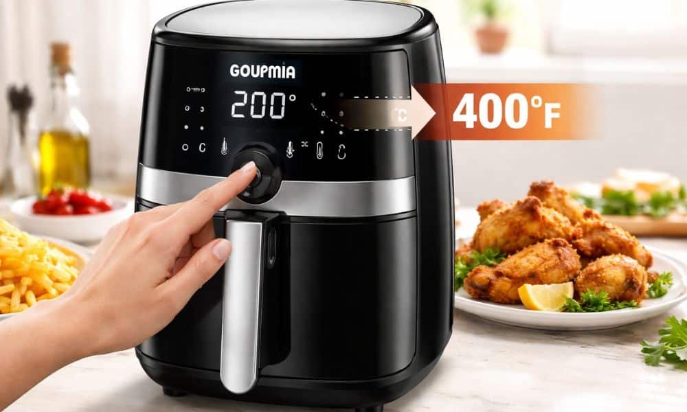 How To Change Gourmia Air Fryer To Fahrenheit