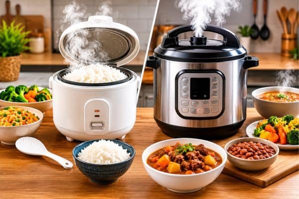Rice Cooker Vs Pressure Cooker: Main Differences